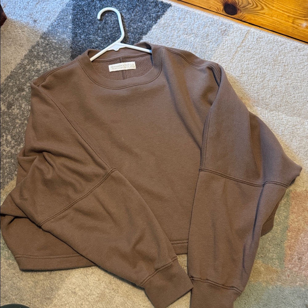 Abercrombie & Fitch Tan Lounge Sweatshirt S/M
